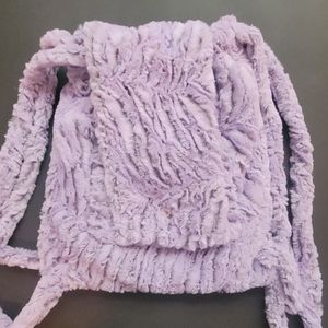 Minky bookbag